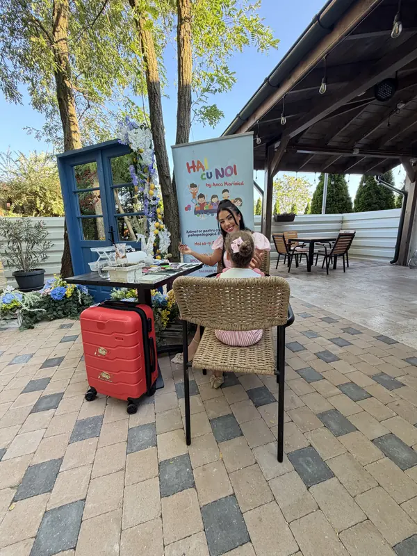 Colțul de face painting Hai cu noi la joacă