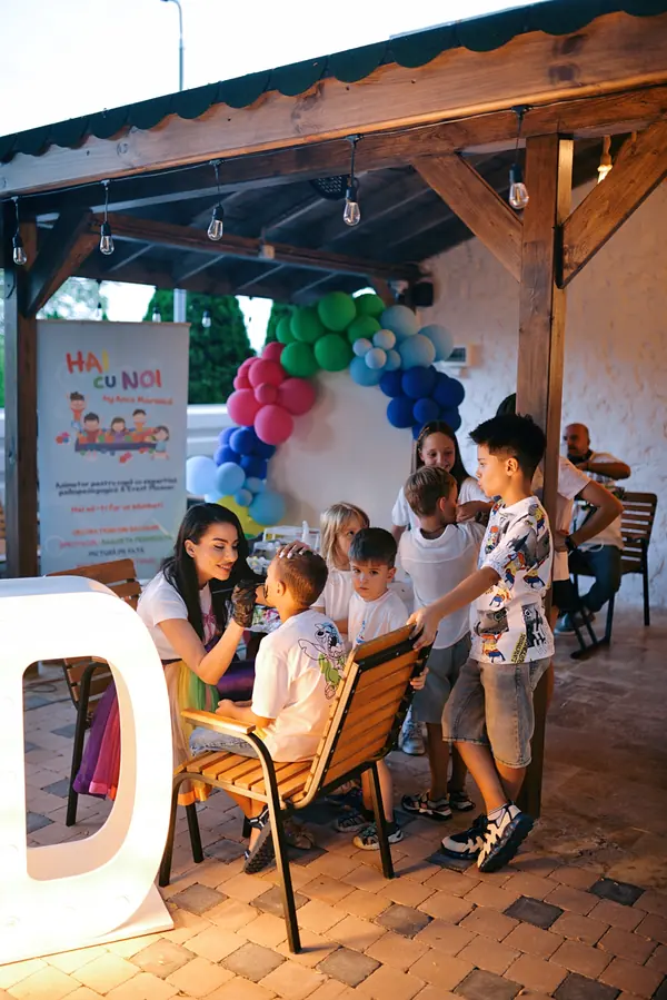 Face painting la o petrecere pentru copii